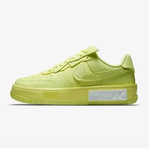 Women's Air Force 1 Fontanka Yellow Strike 7.5